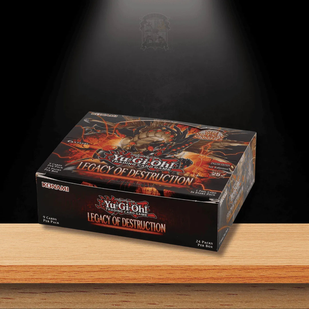 Yu-Gi-Oh Legacy of Destruction Display