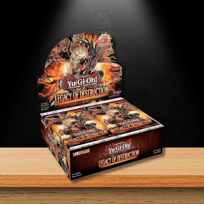 Yu-Gi-Oh Legacy of Destruction Display
