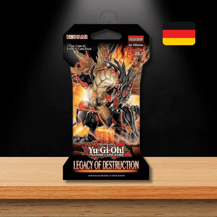 Yu-Gi-Oh Legacy of Destruction Sleeved Booster 