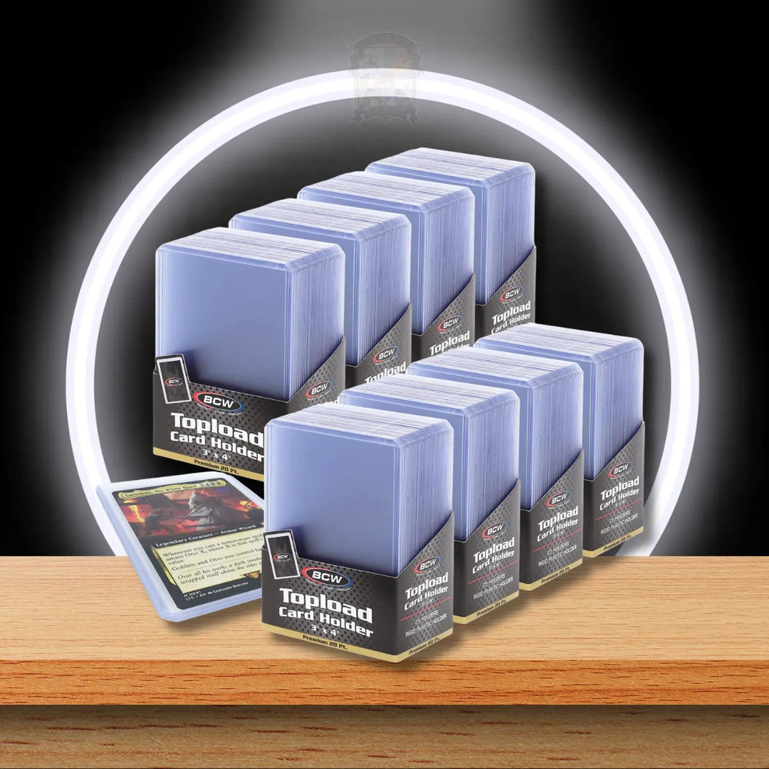 BCW 3 x 4 Toploader Premium original verpackt