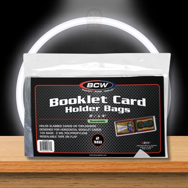 BCW Booklet Card Holder Bags Resealable mit 100 Hüllen kaufen
