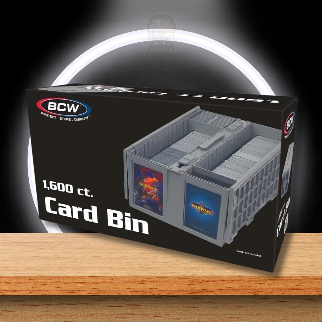 BCW Collectible Card Bin aus Polypropylen zur Kartenaufbewahrung