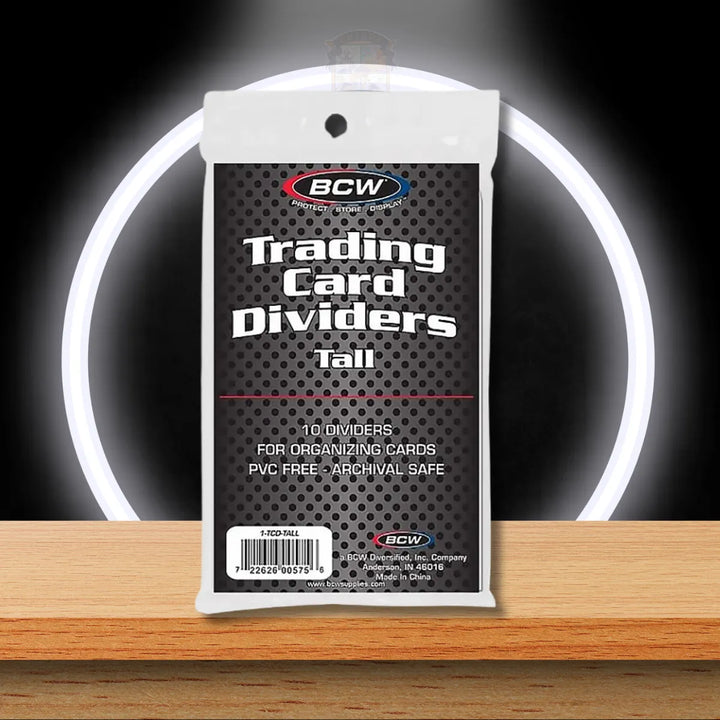 BCW Tall Trading Card Dividers mit 10 Trennkarten kaufen