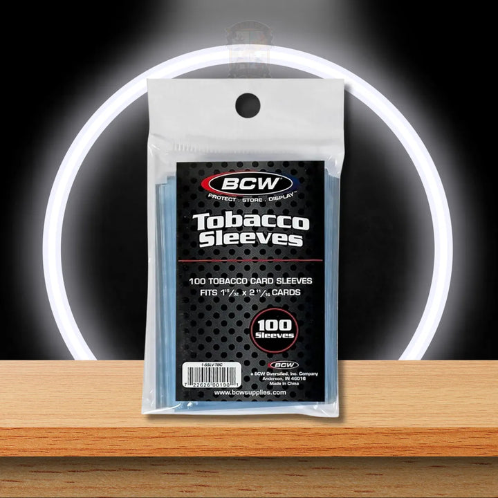 BCW Tobacco Card Sleeves mit 100 transparenten Kartenhüllen kaufen