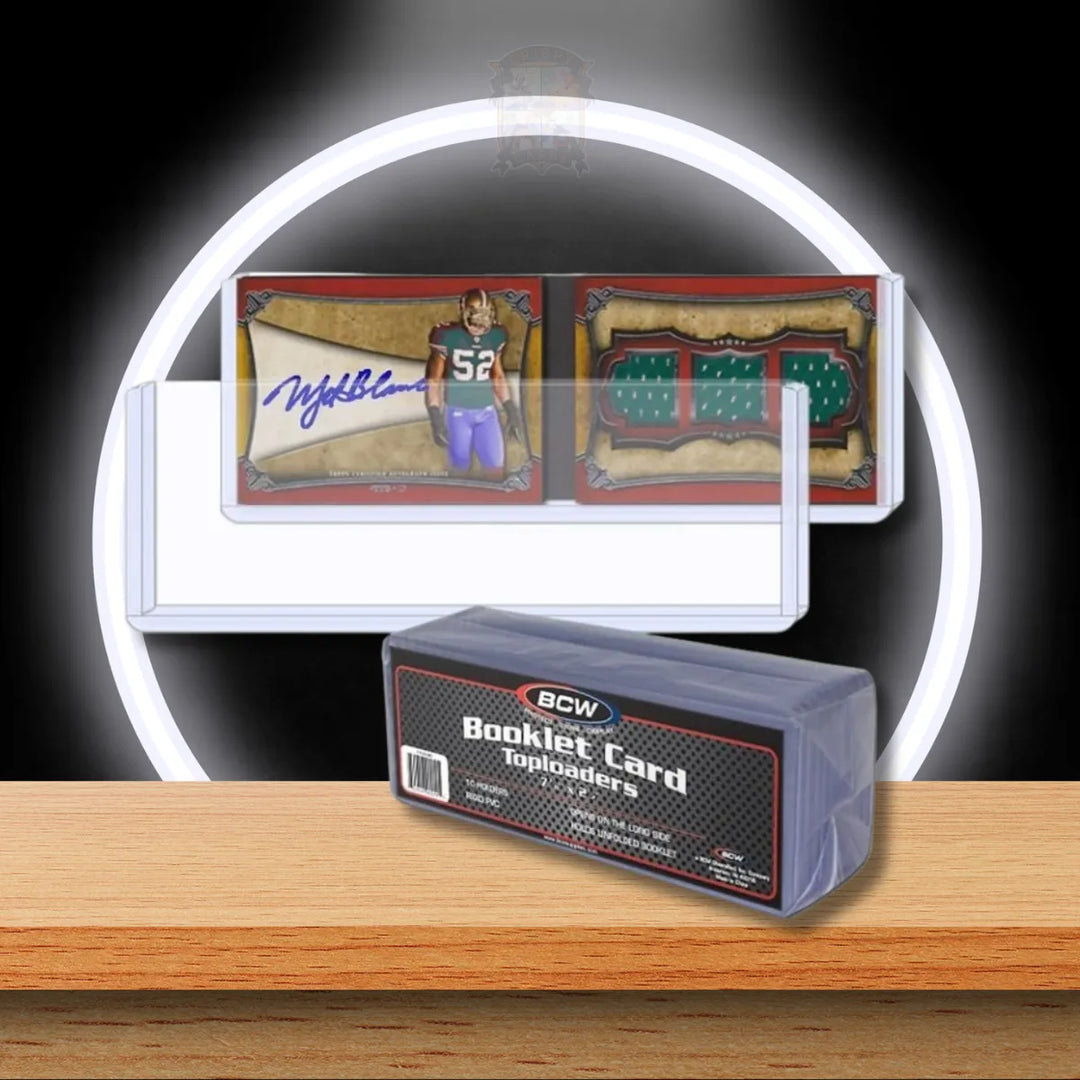 BCW Toploader für horizontal aufgeklappte Booklet Cards
