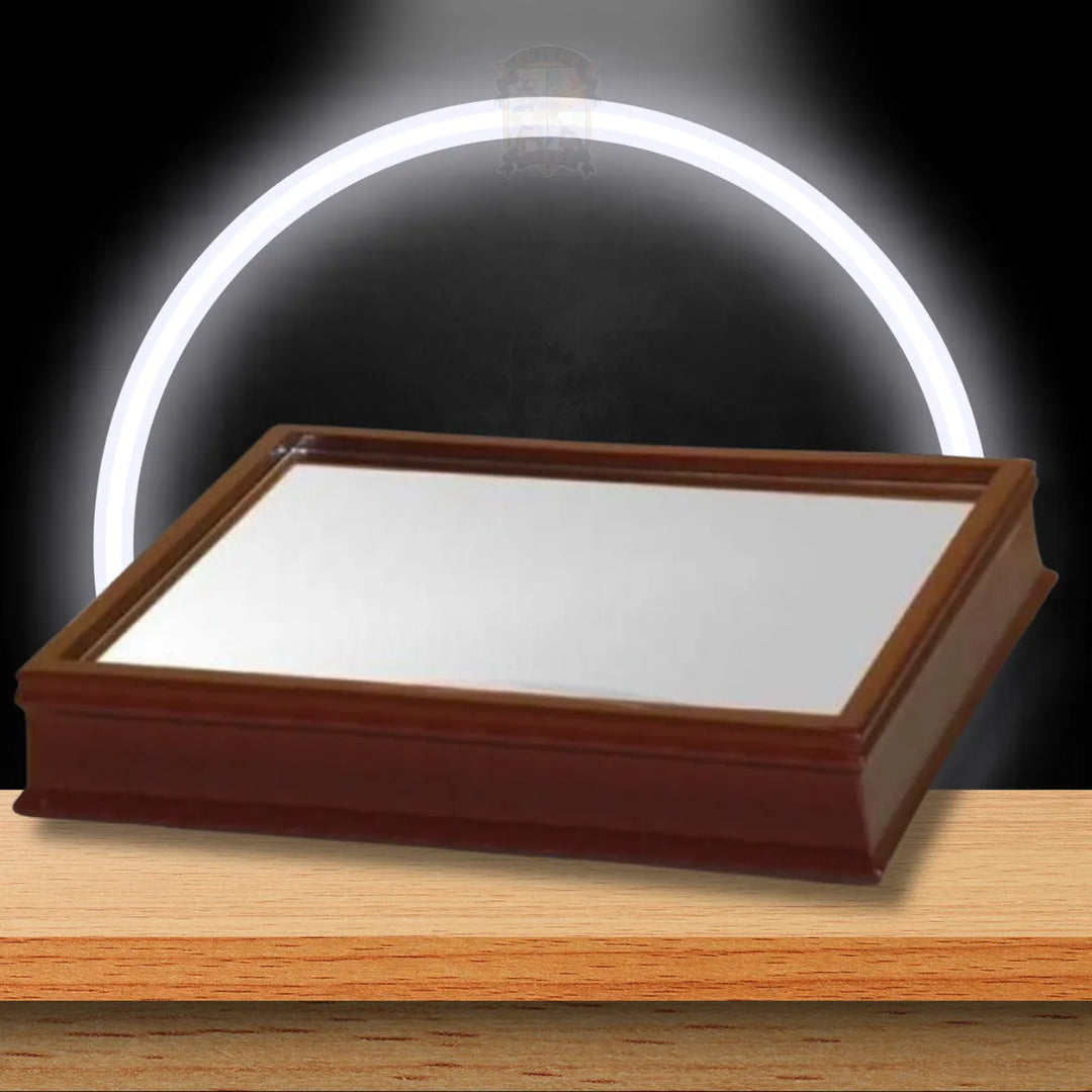 BCW Wood Base for Mini Helmet Holder mit Spiegelplatte kaufen