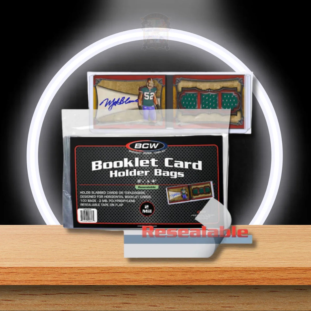 BCW Kartenhüllen für Booklet Card Holder und Sportkarten