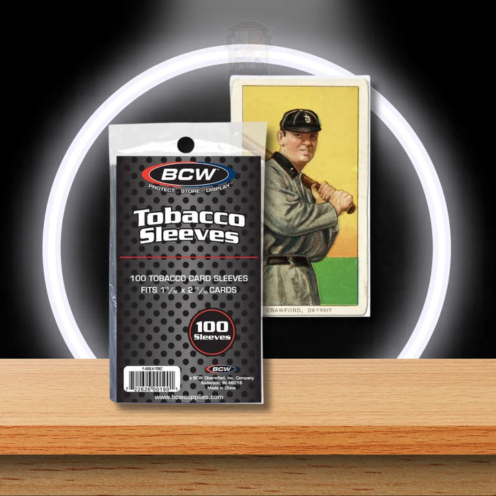 BCW Kartenhüllen für kleine Tobacco Cards im 100er-Pack