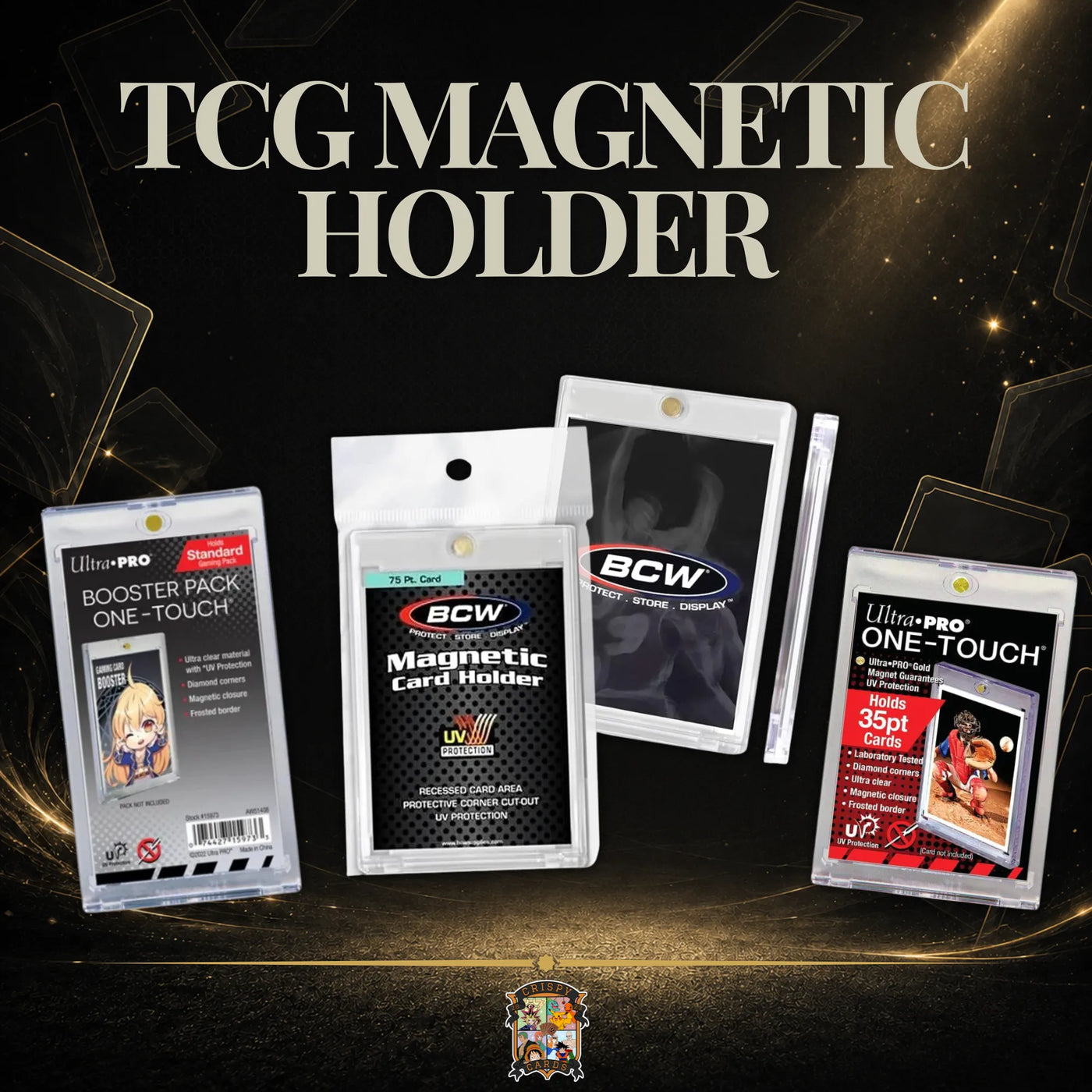 Magnetic Holder für TCG Karten in verschiedenen PT-Stärken