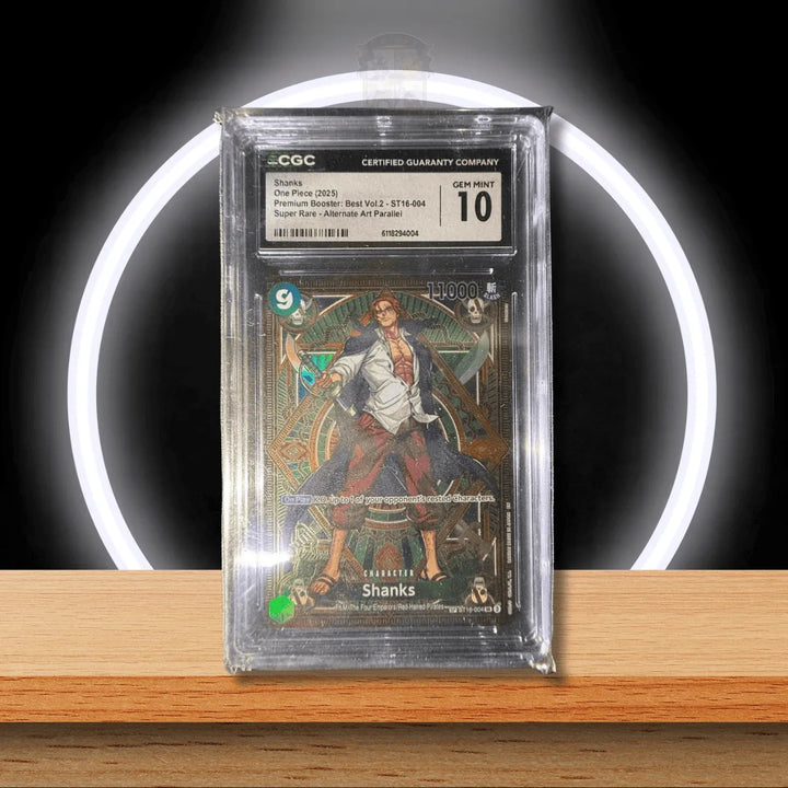 One Piece Shanks ST16-004 Alternate Art Parallel ENG CGC 10 kaufen