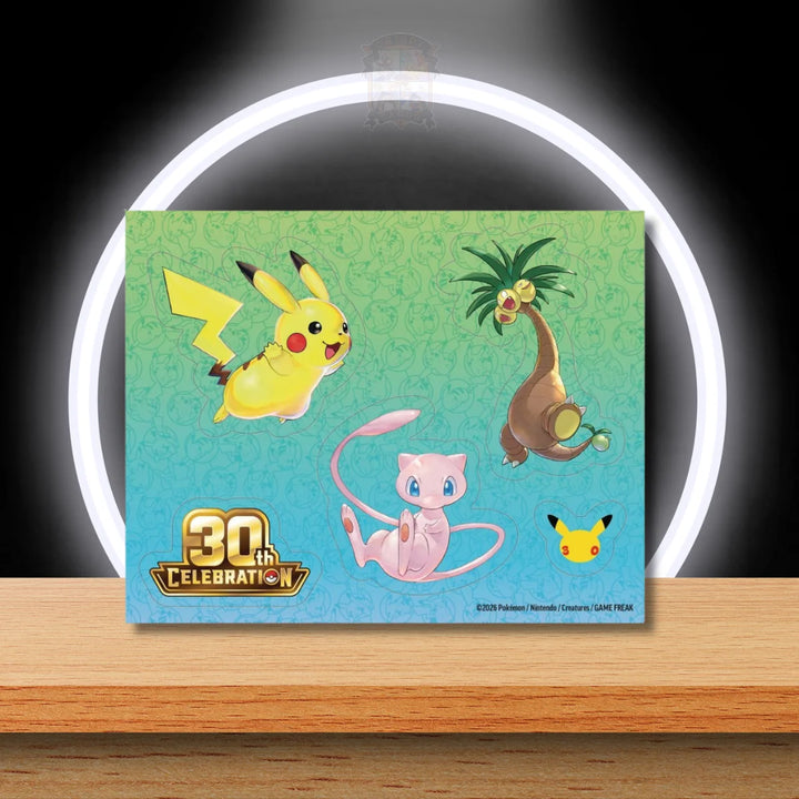 Pokémon 30 Jahre Tech Sticker Kollektion – Jubiläumsedition zum 30. Geburtstag