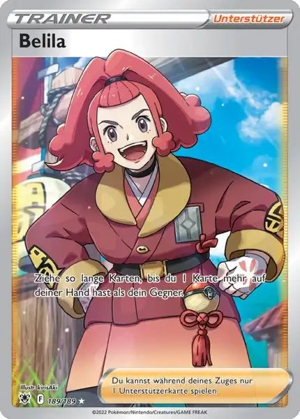 Belila 189/189 – Pokémon Astralglanz Karte