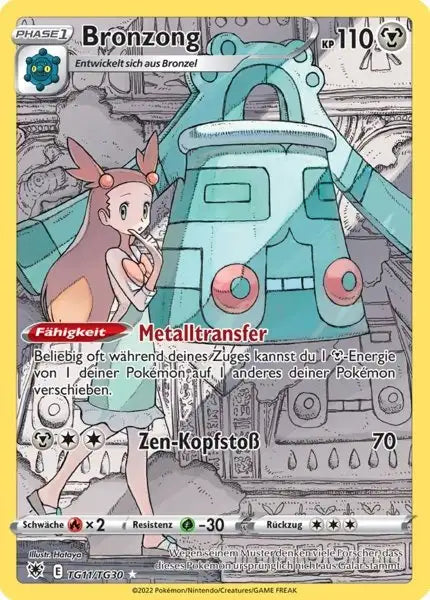 Bronzong TG11 – Pokémon Astralglanz Karte