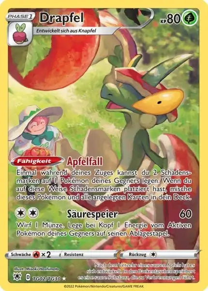 Drapfel TG02 – Pokémon Astralglanz Karte