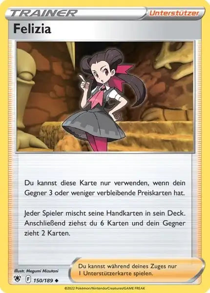 Felizia 150/189 – Pokémon Astralglanz Karte