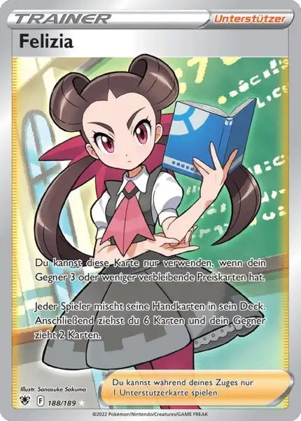Felizia 188/189 – Pokémon Astralglanz Karte
