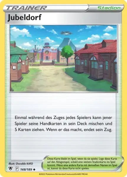 Jubeldorf 148/189 – Pokémon Astralglanz Karte