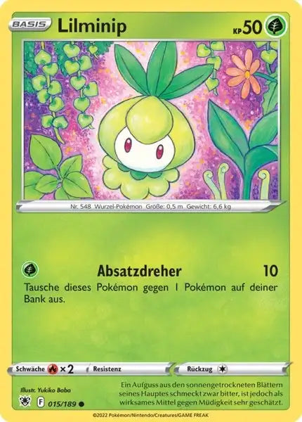 Lilminip 015/189 – Pokémon Astralglanz Karte