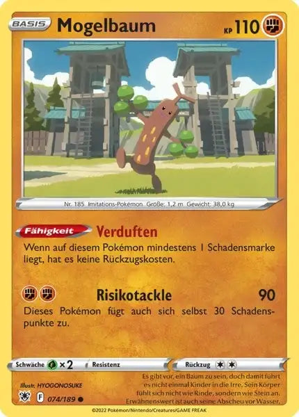 Mogelbaum 074/189 – Pokémon Astralglanz Karte