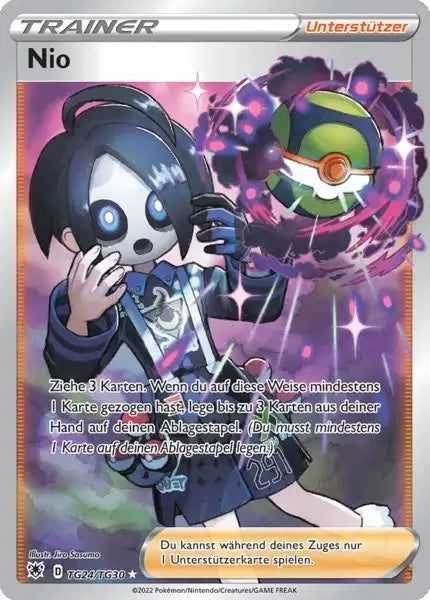 Nio TG24 – Pokémon Astralglanz Karte