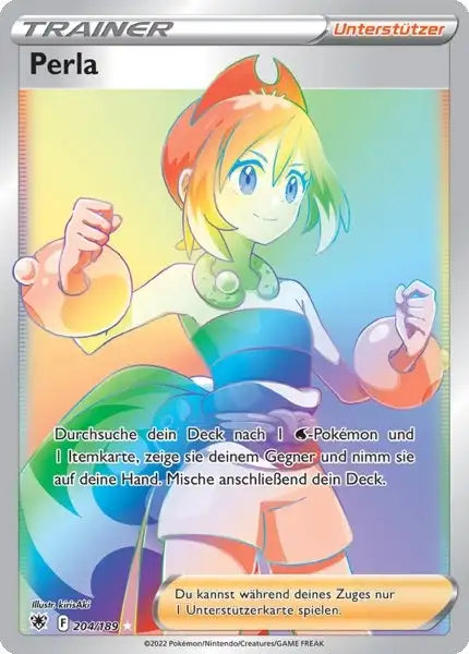 Perla 204/189 – Pokémon Astralglanz Karte