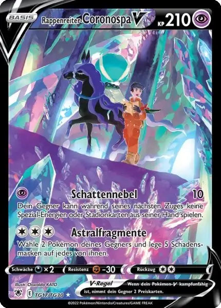 Rappenreiter Coronospa V TG17 – Pokémon Astralglanz Karte