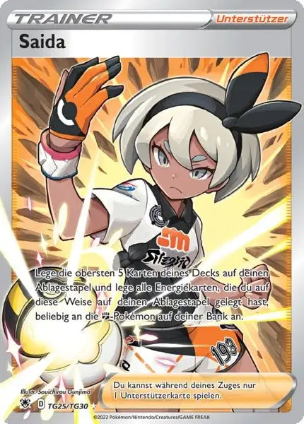 Saida TG25 – Pokémon Astralglanz Karte