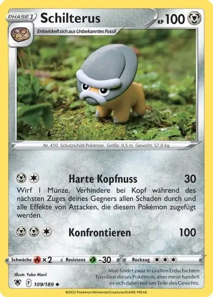 Schilterus 109/189 – Pokémon Astralglanz Karte