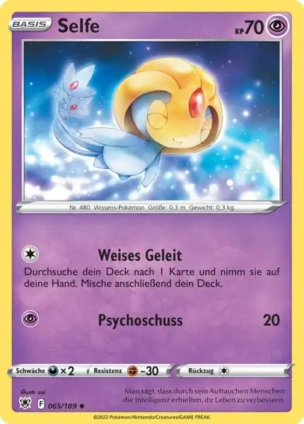Selfe 065/189 – Pokémon Astralglanz Karte