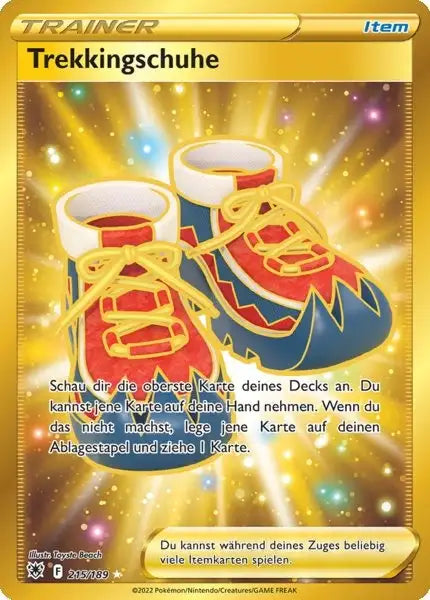 Trekkingschuhe 215/189 – Pokémon Astralglanz Karte
