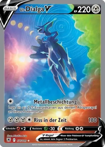 Ur Dialga V 177/189 – Pokémon Astralglanz Karte