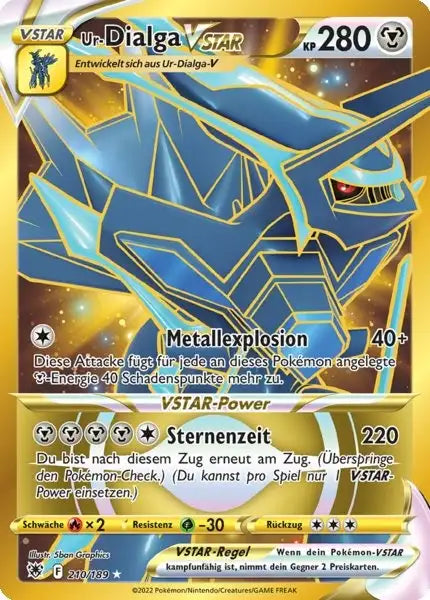 Ur Dialga VSTAR 210/189 – Pokémon Astralglanz Karte