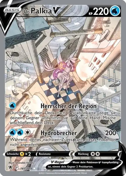 Ur Palkia V 167/189 – Pokémon Astralglanz Karte