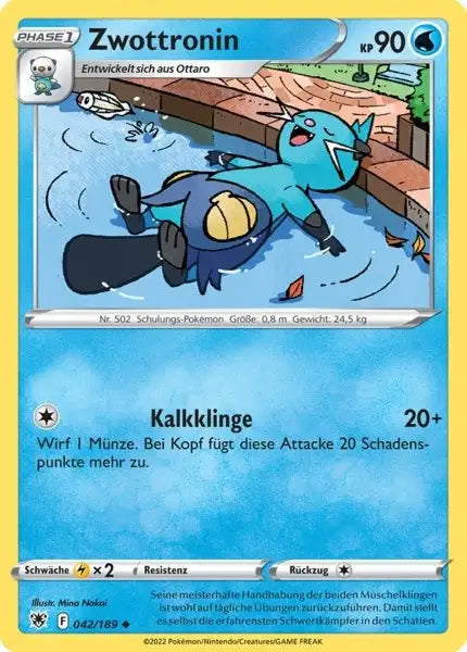 Zwottronin 042/189 – Pokémon Astralglanz Karte