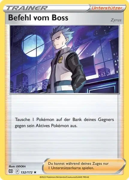 Befehl 132/172 – Pokémon Strahlende Sterne Karte