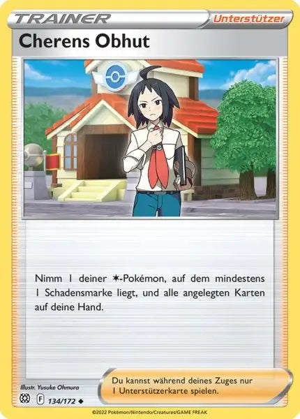 Cherens 134/172 – Pokémon Strahlende Sterne Karte