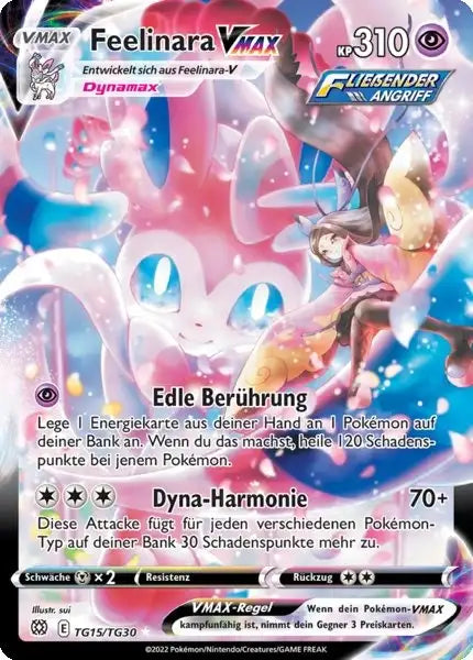 Feelinara VMAX TG15 – Pokémon Strahlende Sterne Karte