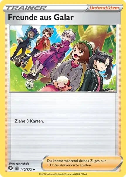 Freunde 140/172 – Pokémon Strahlende Sterne Karte