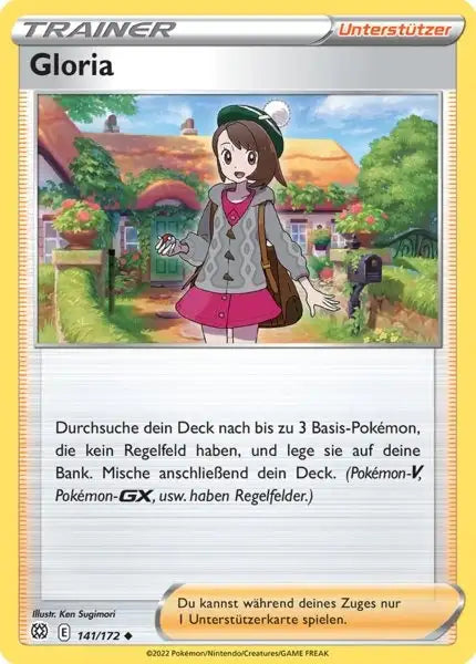 Gloria 141/172 – Pokémon Strahlende Sterne Karte