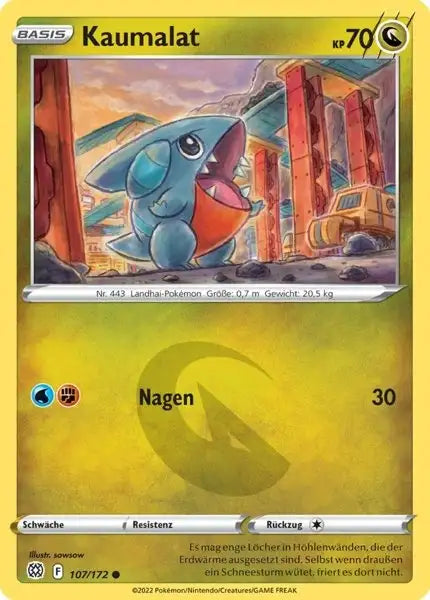 Kaumalat 107/172 – Pokémon Strahlende Sterne Karte