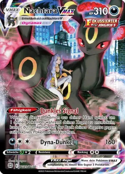 Nachtara VMAX TG23 – Pokémon Strahlende Sterne Karte