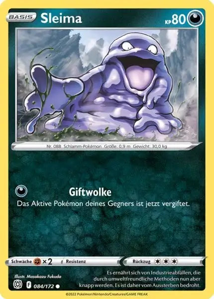 Sleima 084/172 – Pokémon Strahlende Sterne Karte