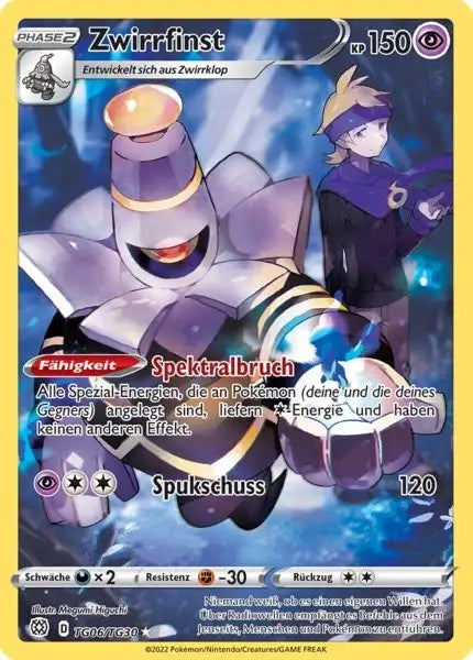 Zwirrfinst TG06 – Pokémon Strahlende Sterne Karte