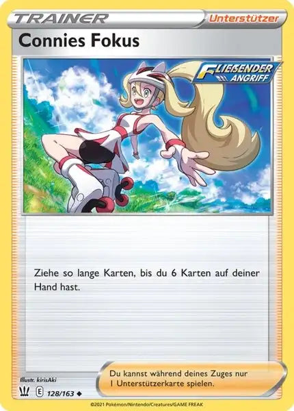 connies 128/163 – Pokémon Kampfstile Karte