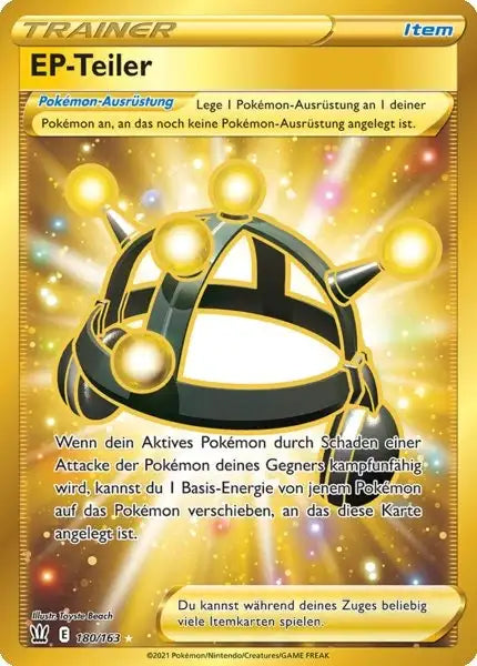 ep teiler 180/163 – Pokémon Kampfstile Karte