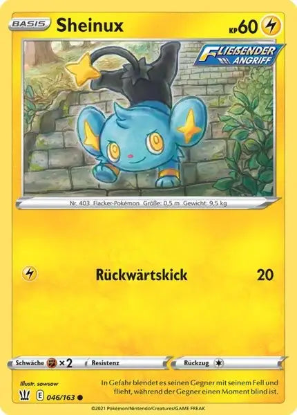 sheinux 046/163 – Pokémon Kampfstile Karte