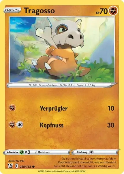 tragosso 069/163 – Pokémon Kampfstile Karte