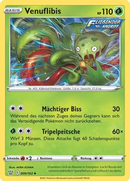 venuflibis 009/163 – Pokémon Kampfstile Karte