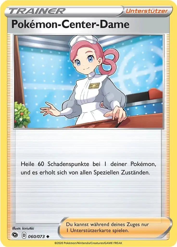 dame 060/073 – Pokémon Weg des Champs Karte