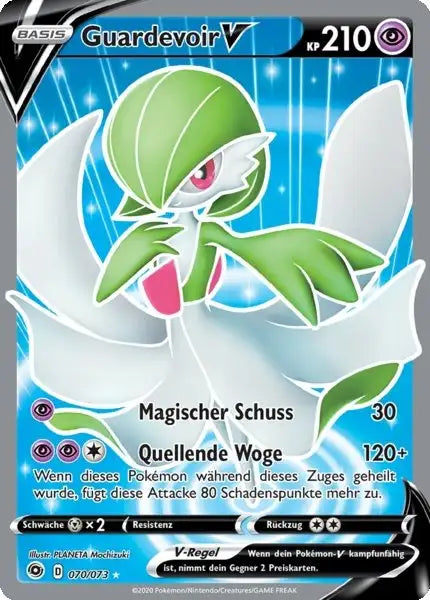 guardevoir v 070/073 – Pokémon Weg des Champs Karte